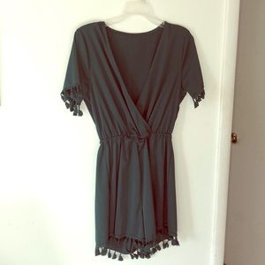 Emerald Green jumpsuit. New. Fits small medium.